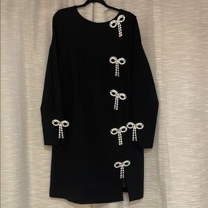 Eloquii x Kate Spade - mini dress - black